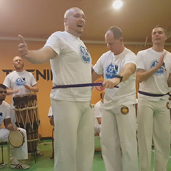 Profesor Capoeire u Srbiji